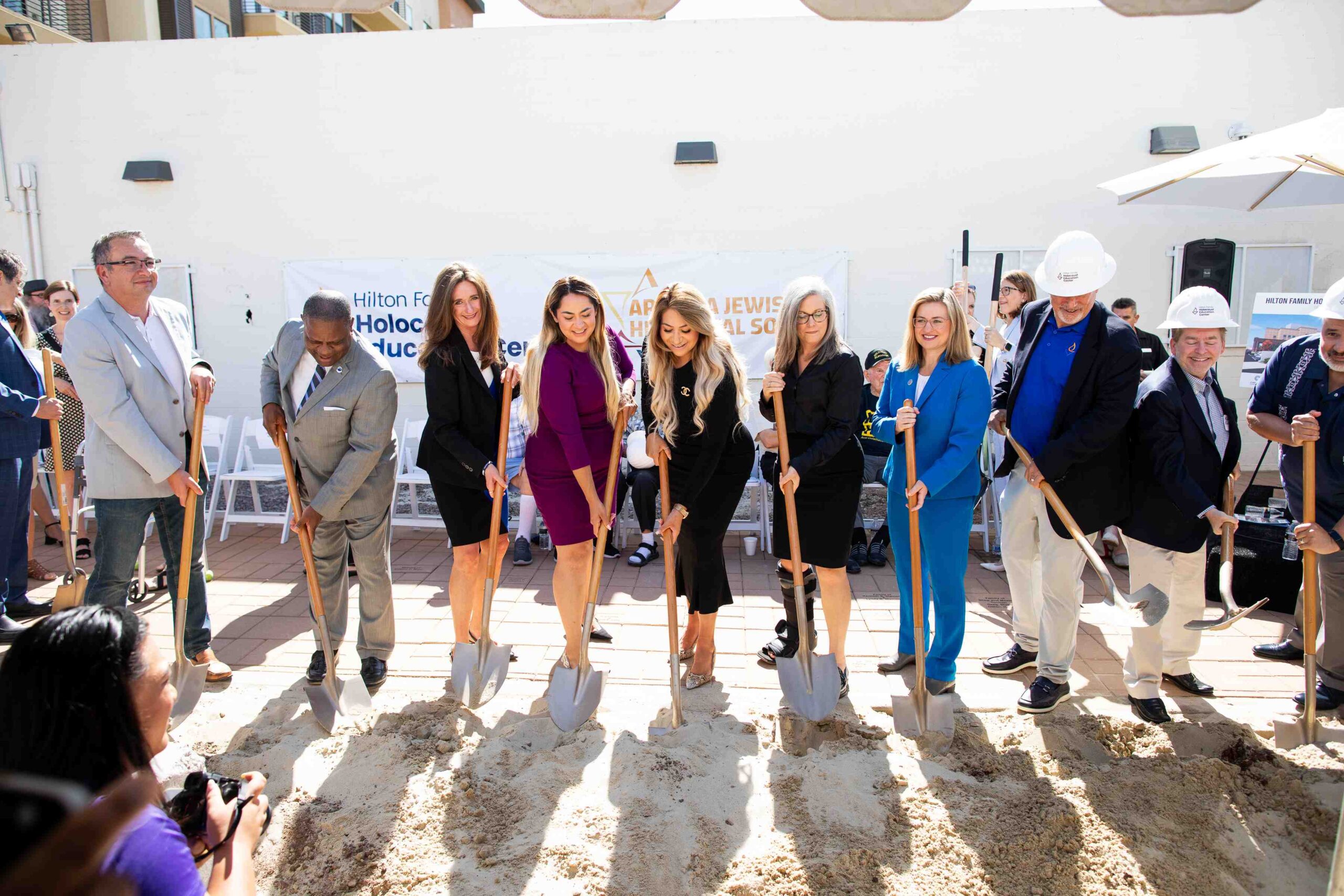 Arizona Jewish Historical Society Breaks Ground on the Hilton Family Holocaust Education Center